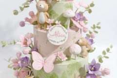 Bolo aniversário infantil tema Jardim