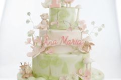 Bolo aniversário infantil tema floresta