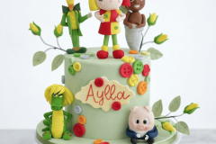 Bolo aniversário infantil tema Sítio do Pica Pau Amarelo
