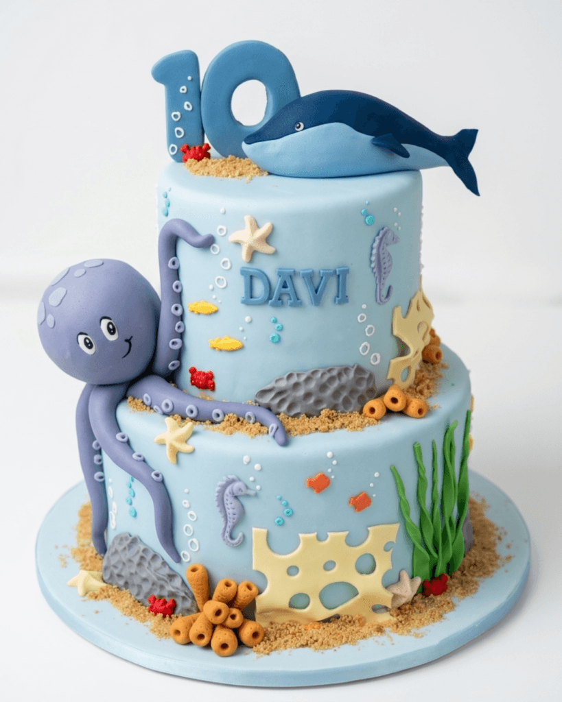 link com fotos de bolos de aniversário
