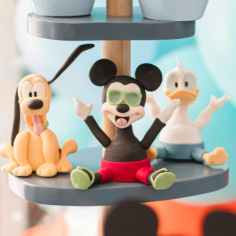 trufas personalizadas mickey, pato donald e pluto