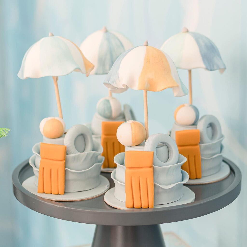 Bolinho de chocolate duplo