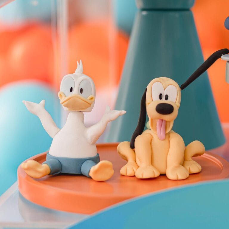 Trufas personalizadas pato donald e pluto
