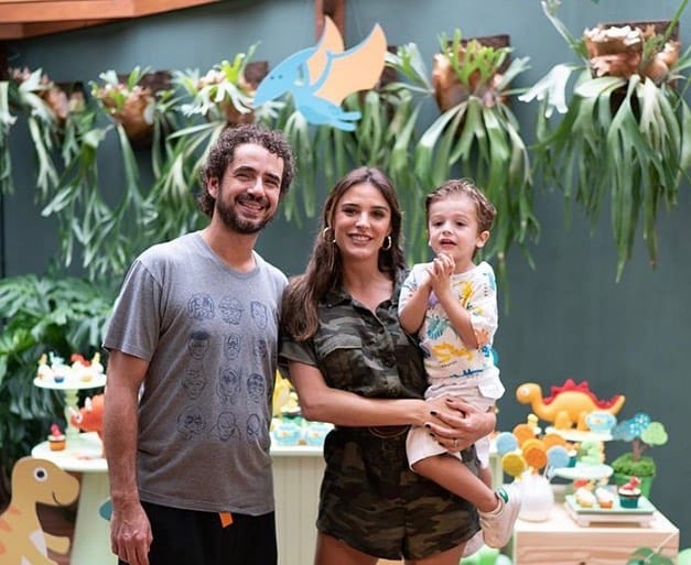 Felipe Andreoli, Rafa Brites e Rocco - Bolo e Doces Jessica Galiano Doces