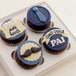 Cupcakes personalizados Dia dos Pais