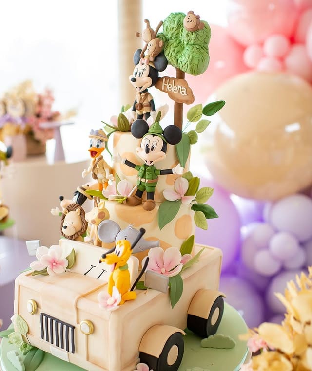 bolo mickey no safari