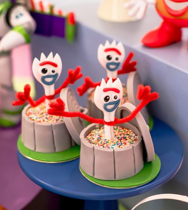 Bolinho de chocolate Toy Story