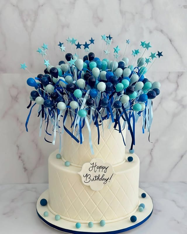 Bolo Aniversário para Homem